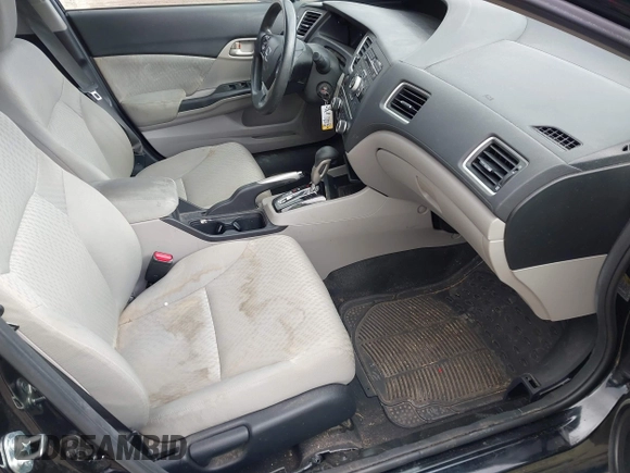 2014 Honda Civic LX with VIN 2HGFB2F53EH540188, listed as a IAAI auction lot 41741533 with 101,467 mi miles. Bid and sale history available at carsss.com. Image 5.
