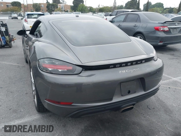 2019 Porsche 718 Cayman with VIN WP0AA2A84KS260748, listed as a IAAI auction lot 42009340 with 38,973 mi miles and . Bid and sale history available at DreamBid. Image 3.