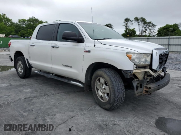 2007 Toyota Tundra SR5 with VIN 5TBDV54127S477080, listed as a Copart auction lot 58484525 with 364,918 mi miles and Salvage title. Bid and sale history available at DreamBid. Image 4.