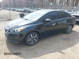 2021 Nissan Versa SV with VIN 3N1CN8EV5ML855547, listed as a IAAI auction lot 41827009 with 97,525 mi miles and . Bid and sale history available at DreamBid. Image 2.