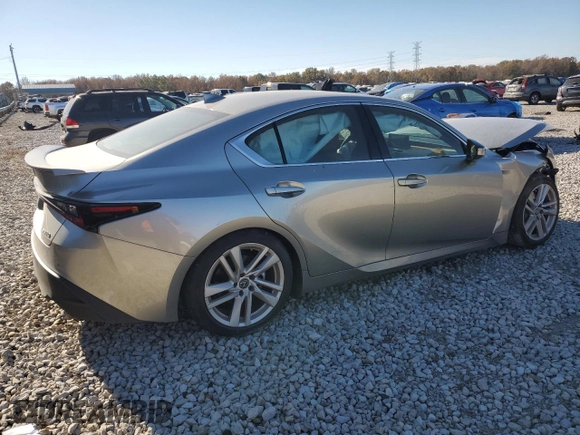 2022 Lexus IS with VIN JTHCA1D24N5122168, listed as a Copart auction lot 83954394 with 26,083 mi miles and Salvage Title. Bid and sale history available at carsss.com. Image 3.