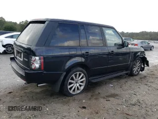 2012 Land Rover Range Rover SC with VIN SALMF1E46CA368272, listed as a Copart auction lot 78588034 with 124,179 mi miles and Salvage title. Bid and sale history available at DreamBid. Image 3.