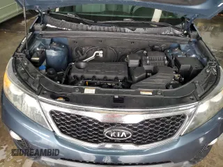 2011 Kia Sorento LX with VIN 5XYKTCA14BG002288, listed as a Copart auction lot 87329844 with 137,858 mi miles and Salvage Title. Bid and sale history available at carsss.com. Image 12.