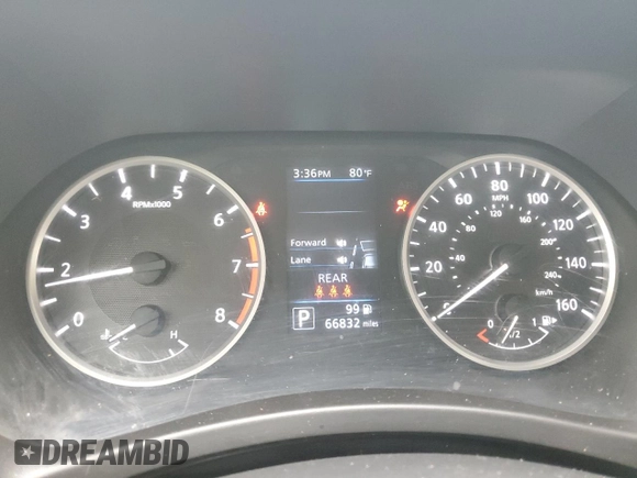 2021 Nissan Sentra S with VIN 3N1AB8BVXMY303307, listed as a Copart auction lot 49830495 with 66,832 mi miles and Salvage Title. Bid and sale history available at DreamBid. Image 9.