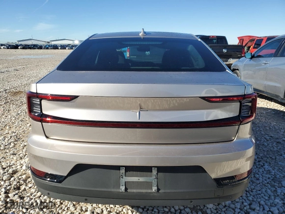 2024 Polestar 2 with VIN YSMFE3KA6RL239071, listed as a Copart auction lot 87841925 with 9,958 mi miles and Clean Title. Bid and sale history available at carsss.com. Image 6.