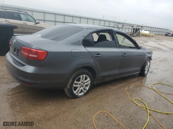 2015 Volkswagen Jetta Sedan 2.0L S w/Technology with VIN 3VW2K7AJ0FM247413, listed as a Copart auction lot 47787785 with 0 mi miles and Clean Title. Bid and sale history available at carsss.com. Image 3.