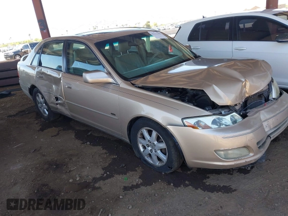 2002 Toyota Avalon XL with VIN 4T1BF28B12U264151, listed as a IAAI auction lot 42111490 with Not Provided miles and . Bid and sale history available at DreamBid. Image 1.
