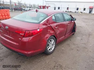 2013 Kia Optima LX with VIN 5XXGM4A78DG174067, listed as a IAAI auction lot 41207251 with 127,200 mi miles. Bid and sale history available at carsss.com. Image 4.