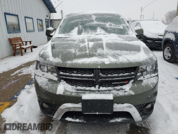 2019 Dodge Journey Crossroad z VIN 3C4PDDGG4KT811044, wystawiony jako Copart lot #84184044 z przebiegiem 84 829 mil mil oraz Szkoda całkowita • Salvage title. Historia ofert i sprzedaży dostępna na DreamBid. Obrazek 5.