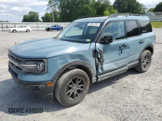2021 Ford Bronco Sport Big Bend with VIN 3FMCR9B62MRA91007, listed as a Copart auction lot 53842295 with 59,535 mi miles and Salvage title. Bid and sale history available at DreamBid. Image 1.