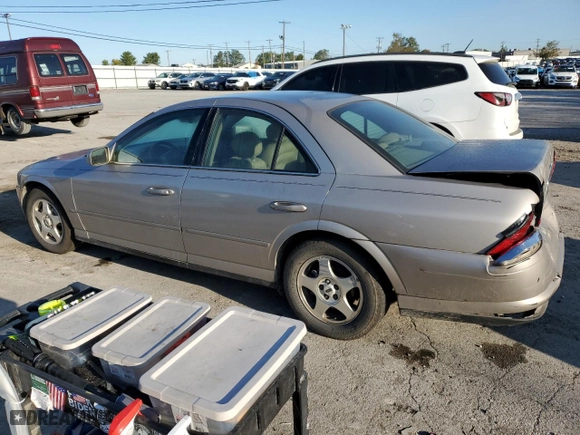 2001 Lincoln LS with VIN 1LNHM86S51Y736641, listed as a Copart auction lot 74967964 with 169,490 mi miles and Salvage Title. Bid and sale history available at carsss.com. Image 2.