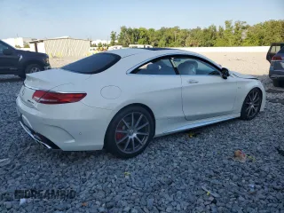 2015 Mercedes-Benz S 63 AMG with VIN WDDXJ7JB4FA009040, listed as a Copart auction lot 55732965 with 41,852 mi miles and Salvage Title. Bid and sale history available at DreamBid. Image 3.
