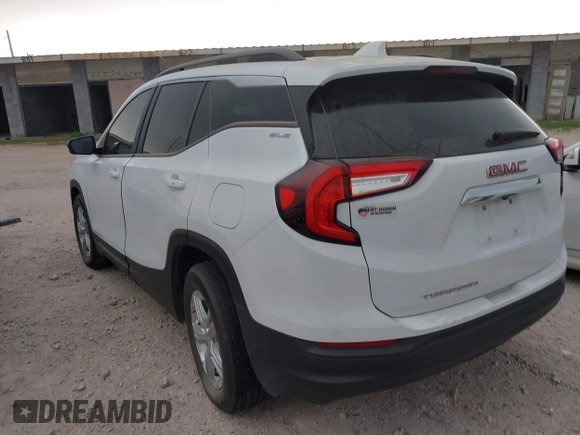 2023 GMC Terrain SLE with VIN 3GKALMEG2PL145485, listed as a IAAI auction lot 41935250 with 49,693 mi miles and . Bid and sale history available at DreamBid. Image 3.