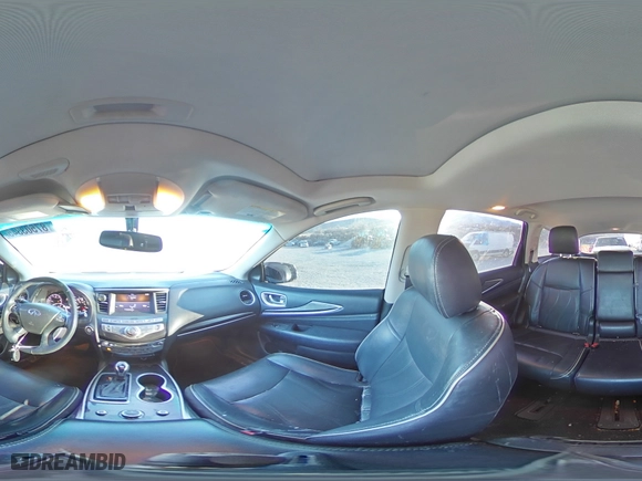 2018 Infiniti QX60 with VIN 5N1DL0MM6JC508281, listed as a Copart auction lot 87503345 with 84,215 mi miles and Salvage Title. Bid and sale history available at carsss.com. Image 14.