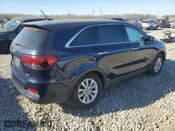 2019 Kia Sorento LX with VIN 5XYPG4A33KG501505, listed as a Copart auction lot 49812925 with 75,718 mi miles and Salvage Title. Bid and sale history available at DreamBid. Image 3.