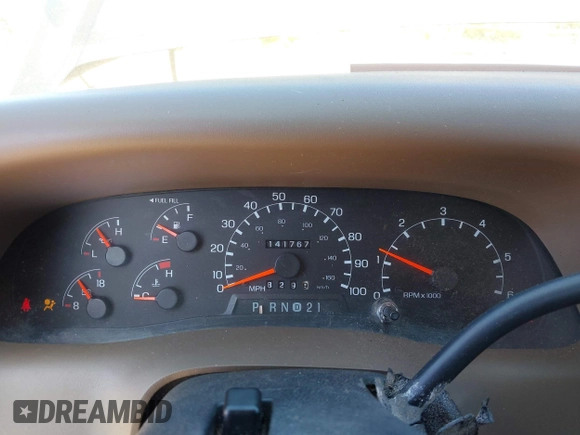 1999 Ford F-250 XL with VIN 1FTNX20LXXEA49775, listed as a IAAI auction lot 41825626 with 141,767 mi miles and . Bid and sale history available at DreamBid. Image 7.