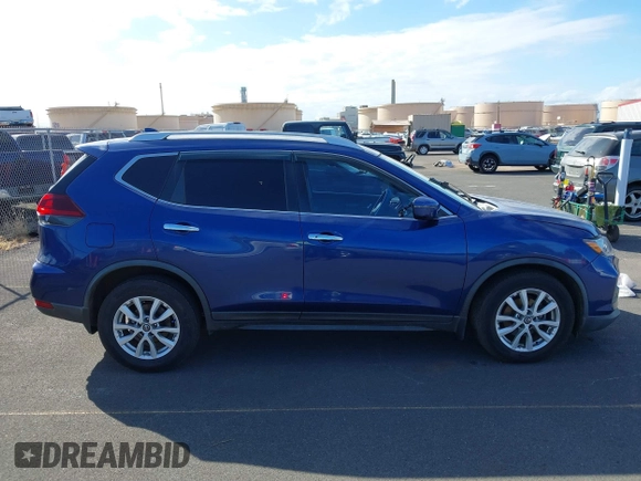 2019 Nissan Rogue SV with VIN KNMAT2MT7KP522209, listed as a IAAI auction lot 41481204 with 54,658 mi miles. Bid and sale history available at carsss.com. Image 13.