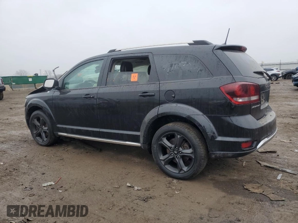 2019 Dodge Journey Crossroad with VIN 3C4PDCGB2KT803118, listed as a Copart auction lot 83989134 with 59,996 mi miles and Salvage Title. Bid and sale history available at DreamBid. Image 2.
