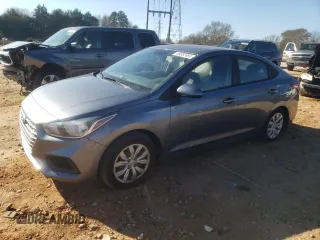2019 Hyundai Accent SE with VIN 3KPC24A3XKE088489, listed as a Copart auction lot 85852464 with 105,582 mi miles and Salvage Title. Bid and sale history available at carsss.com. Image 1.