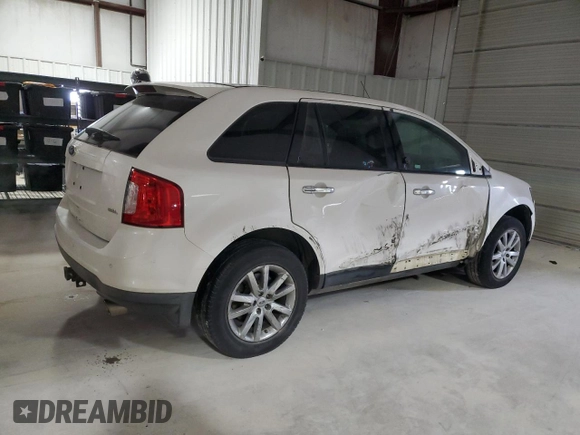2011 Ford Edge SEL with VIN 2FMDK3JC5BBA43297, listed as a Copart auction lot 46117515 with 164,416 mi miles and Salvage Title. Bid and sale history available at DreamBid. Image 3.