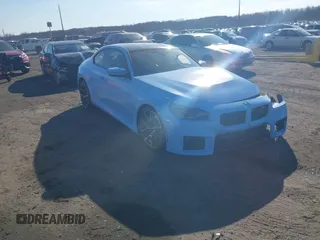 2024 BMW M2 z VIN 3MF13DM05R8E30359, wystawiony jako IAAI lot #41655576 z przebiegiem 6877 mil mil oraz . Historia ofert i sprzedaży dostępna na DreamBid. Obrazek 1.