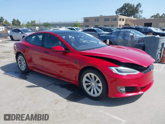 2016 Tesla Model S 70 with VIN 5YJSA1E17GF152401, listed as a IAAI auction lot 42272384 with 65,698 mi miles and . Bid and sale history available at DreamBid. Image 1.