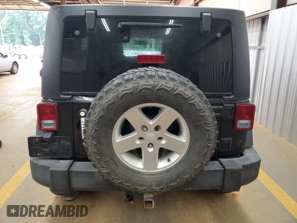 2016 Jeep Wrangler Unlimited Sport with VIN 1C4HJWDG5GL113011, listed as a Copart auction lot 64373505 with Not provided miles and Clean title. Bid and sale history available at DreamBid. Image 6.