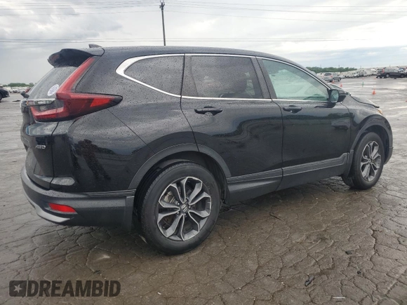 2021 Honda CR-V EX-L with VIN 5J6RW2H81MA000708, listed as a Copart auction lot 55625265 with 30,505 mi miles and Salvage Title. Bid and sale history available at DreamBid. Image 3.