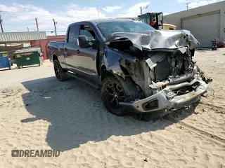2018 Nissan Titan XD SV with VIN 1N6BA1F45JN549300, listed as a Copart auction lot 75013764 with 109,537 mi miles and Salvage Title. Bid and sale history available at carsss.com. Image 11.