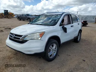 2011 Honda CR-V EX with VIN 3CZRE3H56BG702407, listed as a Copart auction lot 49337055 with 76,957 mi miles and Salvage Title. Bid and sale history available at DreamBid. Image 1.