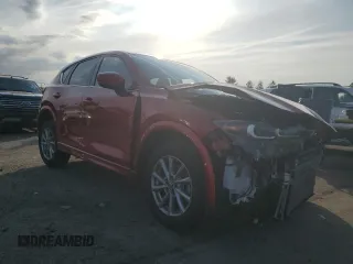 2024 Mazda CX-5 S Preferred with VIN JM3KFBCL2R0471760, listed as a Copart auction lot 48339875 with 13,753 mi miles and Salvage Title. Bid and sale history available at DreamBid. Image 4.