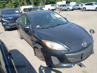 2012 Mazda 3 i Sport with VIN JM1BL1UG1C1550710, listed as a IAAI auction lot 42789927 with 85,202 mi miles and . Bid and sale history available at DreamBid. Image 1.