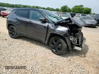 2020 Jeep Compass Altitude z VIN 3C4NJCBB3LT229797, wystawiony jako Copart lot #53232995 z przebiegiem Nie podano mil oraz Szkody całkowita. Historia ofert i sprzedaży dostępna na DreamBid. Obrazek 14.