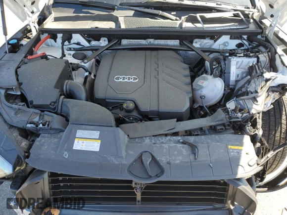 2024 Audi Q5 S line Premium z VIN WA1GAAFY1R2113529, wystawiony jako Copart lot #51914235 z przebiegiem Nie podano mil oraz Szkoda całkowita • Salvage title. Historia ofert i sprzedaży dostępna na DreamBid. Obrazek 12.