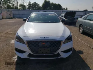 2020 Genesis G80 3.3T Sport with VIN KMTFN4JB8LU321981, listed as a Copart auction lot 70036414 with 35,005 mi miles and Salvage Title. Bid and sale history available at carsss.com. Image 5.