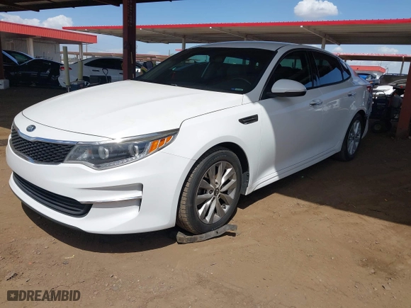 2017 Kia Optima EX with VIN 5XXGU4L38HG158709, listed as a IAAI auction lot 41949488 with 100,965 mi miles. Bid and sale history available at carsss.com. Image 17.