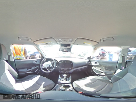 2024 Kia Soul S with VIN KNDJ23AU0R7920541, listed as a Copart auction lot 55906225 with 6,286 mi miles and Salvage title. Bid and sale history available at DreamBid. Image 15.