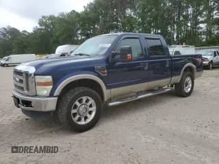 2009 Ford F-250 XL with VIN 1FTSW21R69EA53611, listed as a Copart auction lot 53556175 with 199,384 mi miles and Salvage title. Bid and sale history available at DreamBid. Image 1.