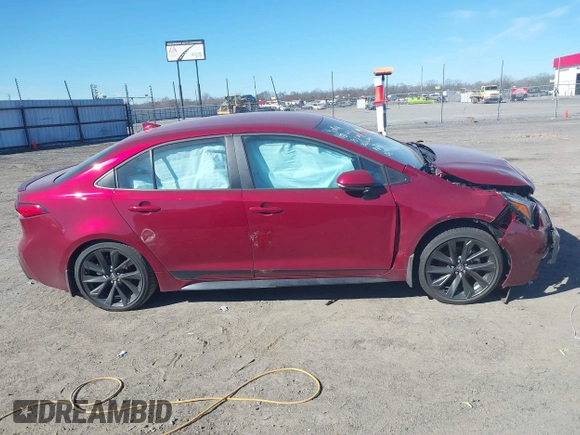 2024 Toyota Corolla SE with VIN 5YFS4MCEXRP217005, listed as a IAAI auction lot 41621895 with 4,177 mi miles and . Bid and sale history available at DreamBid. Image 13.