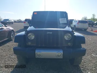 2015 Jeep Wrangler Unlimited Wrangler X with VIN 1C4BJWEG7FL677343, listed as a IAAI auction lot 42147411 with 105,920 mi miles and . Bid and sale history available at DreamBid. Image 13.