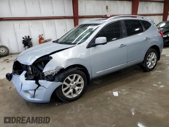 2012 Nissan Rogue S with VIN JN8AS5MV7CW353911, listed as a Copart auction lot 51805615 with 149,817 mi miles and Salvage Title. Bid and sale history available at DreamBid. Image 1.