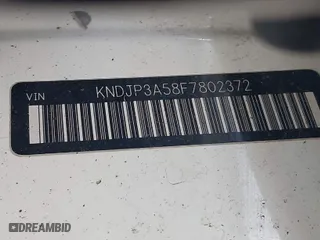 2015 Kia Soul + with VIN KNDJP3A58F7802372, listed as a IAAI auction lot 41280908 with 108,255 mi miles. Bid and sale history available at carsss.com. Image 9.
