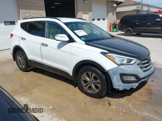 2013 Hyundai Santa Fe Sport z VIN 5XYZU3LB7DG106147, wystawiony jako IAAI lot #42165178 z przebiegiem 86 702 mil mil oraz . Historia ofert i sprzedaży dostępna na DreamBid. Obrazek 1.