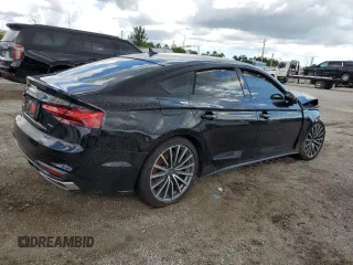 2023 Audi A5 Sportback Premium Plus with VIN WAUCBCF58PA033891, listed as a Copart auction lot 67610103 with 2,194 mi miles. Bid and sale history available at carsss.com. Image 3.