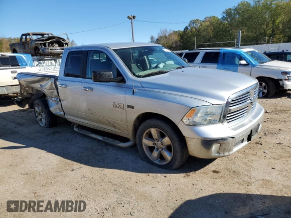 2015 Ram 1500 Big Horn with VIN 1C6RR6GT0FS510949, listed as a Copart auction lot 81771654 with 250,034 mi miles and Salvage Title. Bid and sale history available at carsss.com. Image 4.