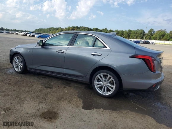 2020 Cadillac CT4 Luxury with VIN 1G6DJ5RK5L0153142, listed as a Copart auction lot 72014724 with 45,837 mi miles and Salvage Title. Bid and sale history available at carsss.com. Image 2.