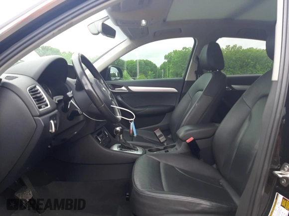 2016 Audi Q3 Premium Plus with VIN WA1BFCFS4GR003310, listed as a Copart auction lot 50136623 with 116,849 mi miles. Bid and sale history available at carsss.com. Image 7.