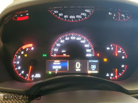 2016 Cadillac ATS-V z VIN 1G6AN1RY9G0100700, wystawiony jako Copart lot #75638324 z przebiegiem 59 509 mil mil oraz Szkody całkowita. Historia ofert i sprzedaży dostępna na DreamBid. Obrazek 9.