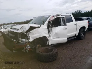 2020 Toyota Tundra Limited with VIN 5TFHY5F18LX920012, listed as a Copart auction lot 56940994 with Not provided miles and Salvage title. Bid and sale history available at DreamBid. Image 1.