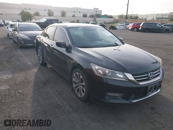 2013 Honda Accord Sport with VIN 1HGCR2F52DA197224, listed as a IAAI auction lot 41712461 with 188,065 mi miles and . Bid and sale history available at DreamBid. Image 1.